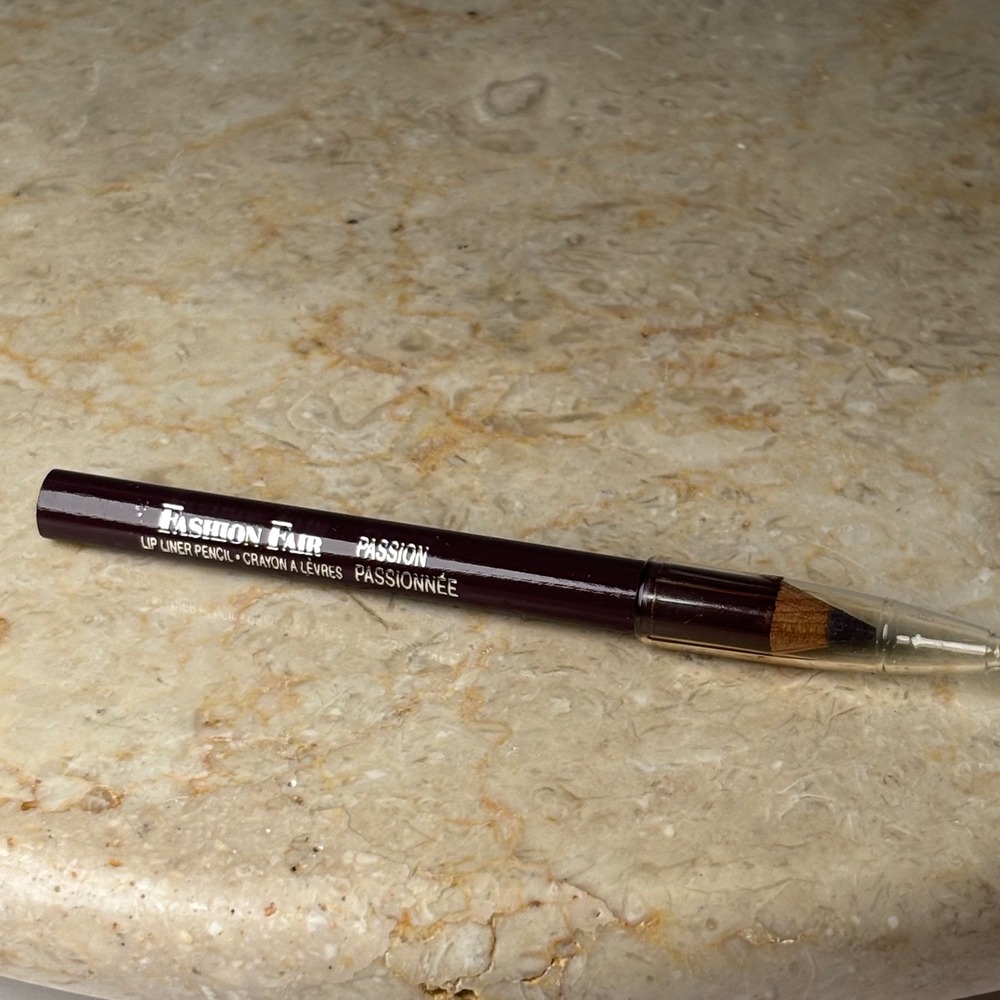 Fashion Fair Lip Liner Pencil Special Size Passion Deep Plum Burgundy‎ USA Made